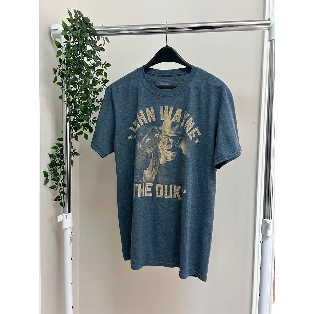 American Classics John Wayne The Duke Graphic Tee Western Blue L